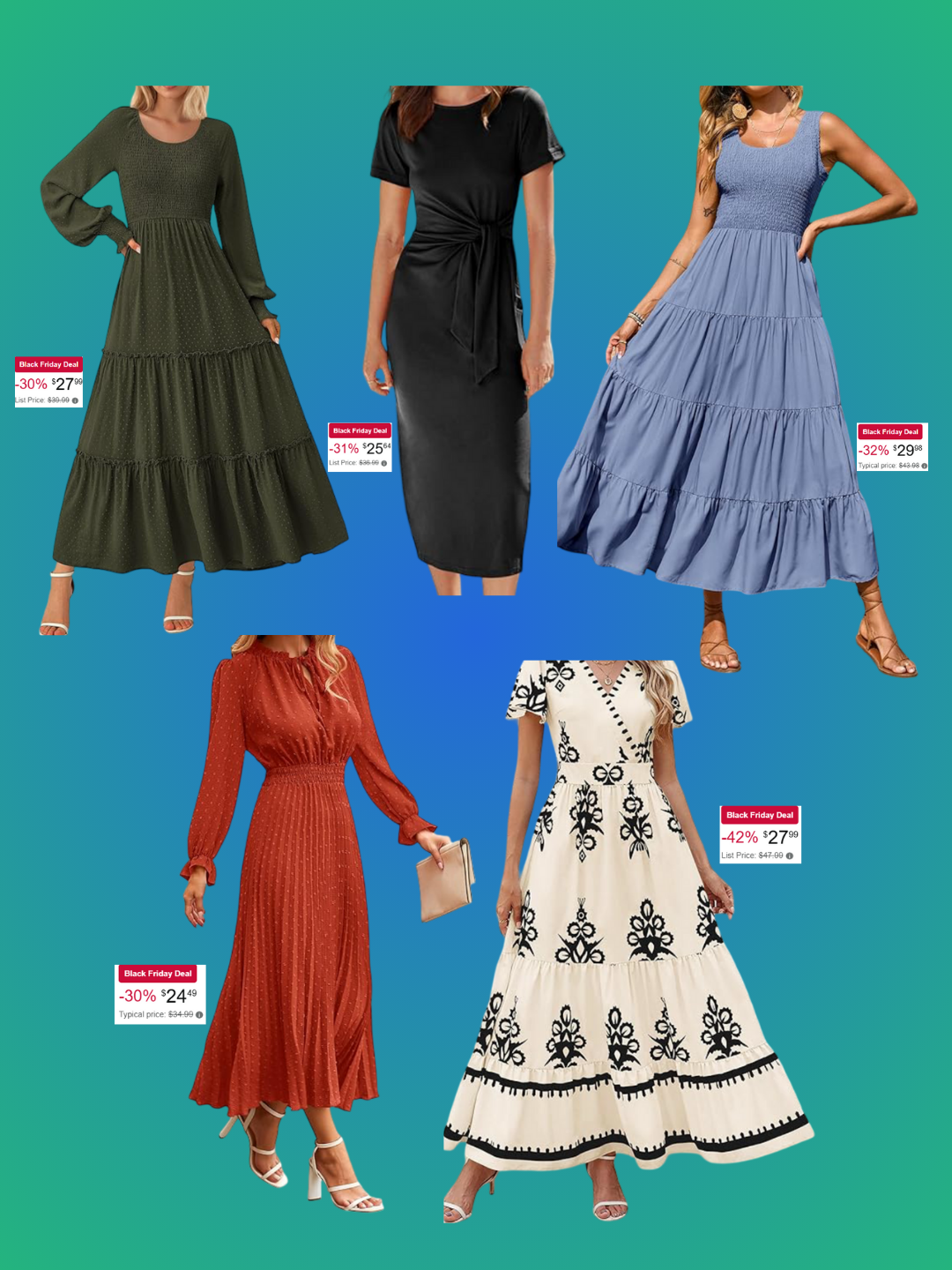 Trendy Dresses Amazon’s Black Friday sale