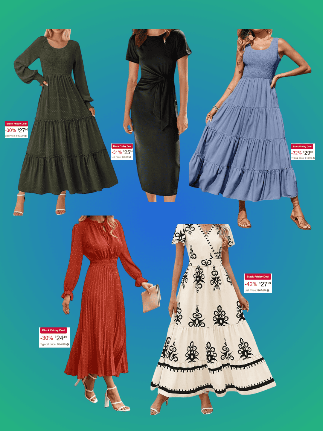 Trendy Dresses Amazon’s Black Friday sale
