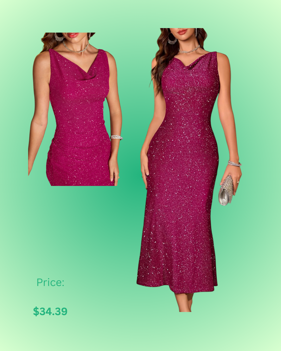 BeryLove Sequin Bodycon Dress