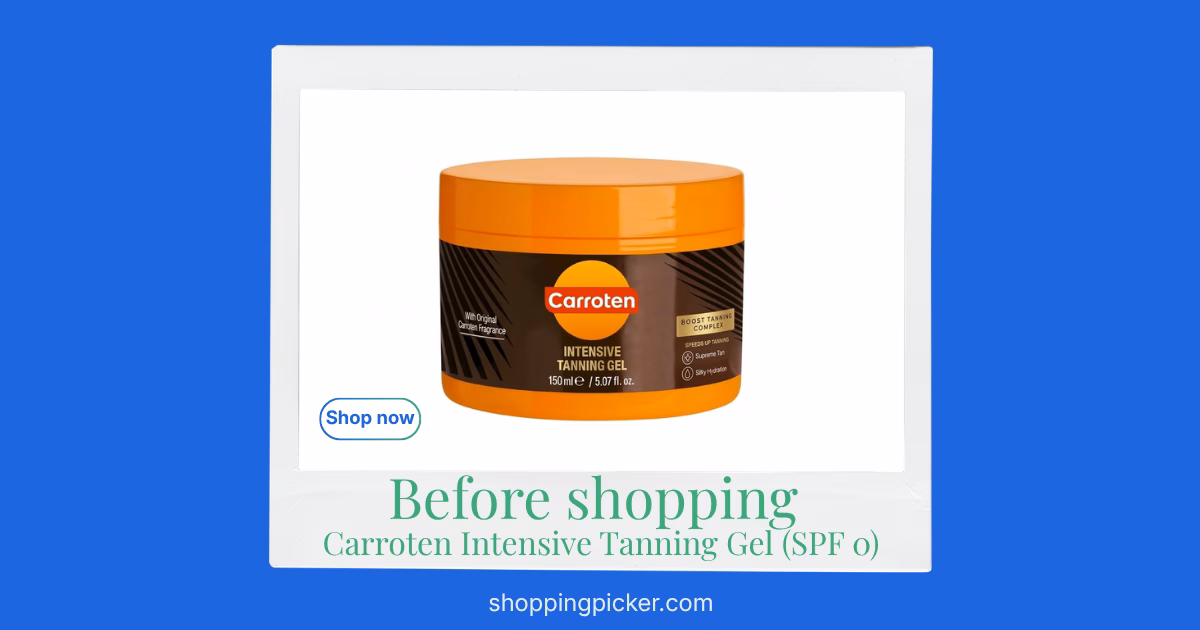 Carroten Intensive Tanning Gel SPF 0