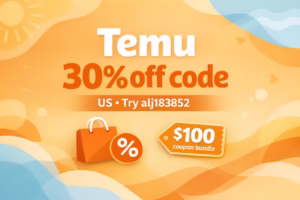 Temu 30 off code