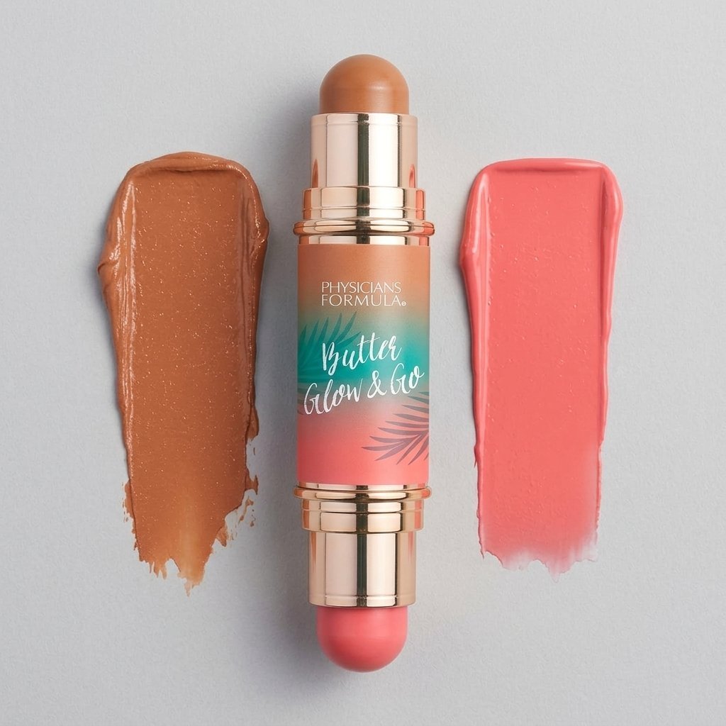 Physicians Formula Butter Glow & Go Multiuse Stick textures