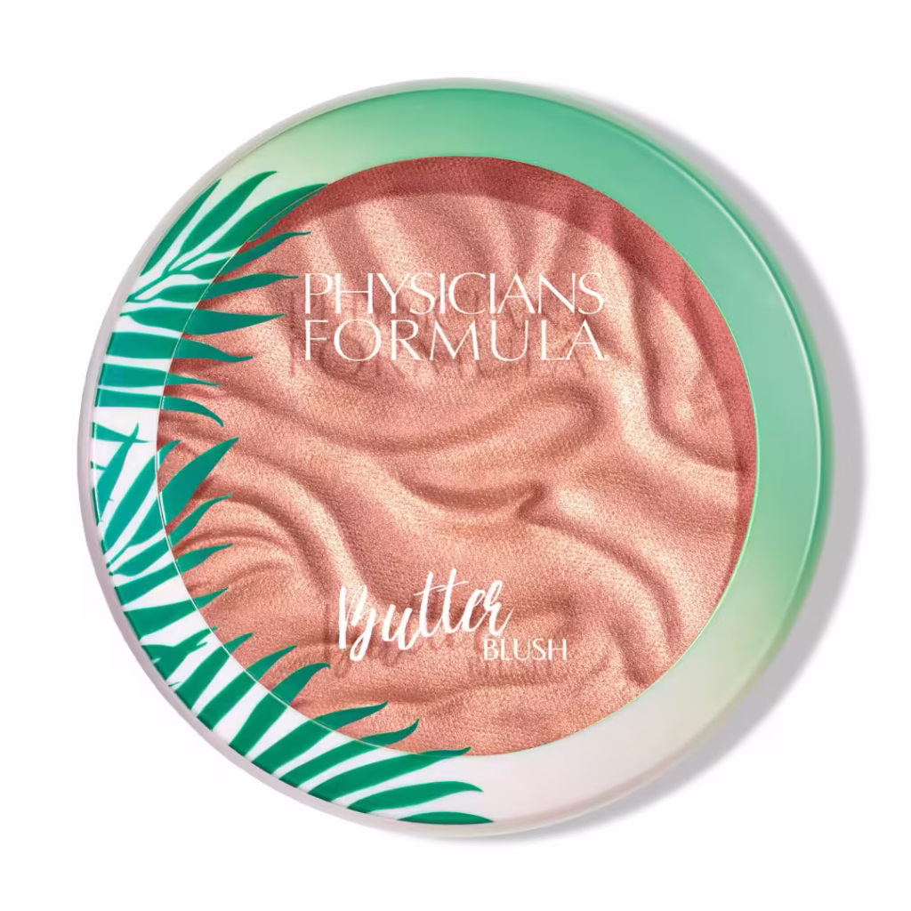 Physicians Formula Murumuru Butter Blush Makeup Powder, Saucy Mauve, Dermatologist Approved, Vegan
