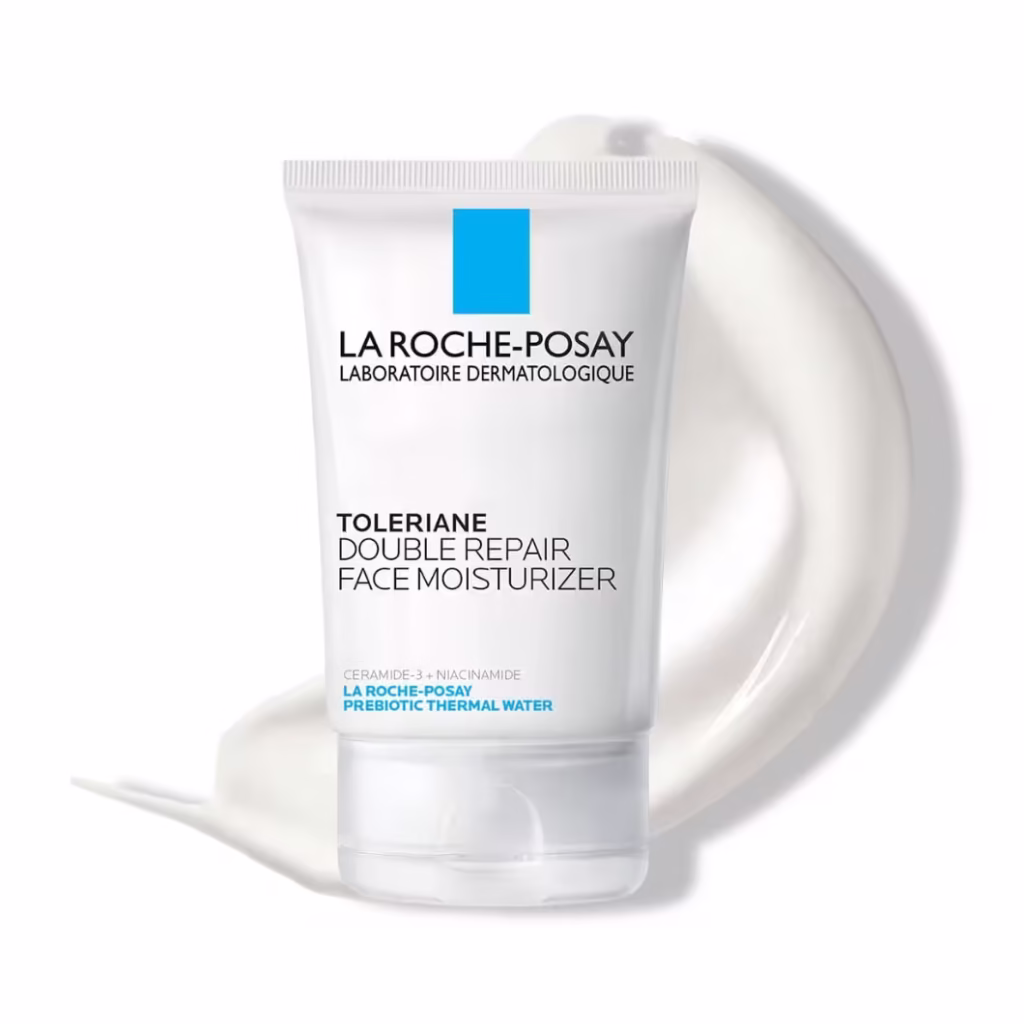 La Roche-Posay Toleriane Double Repair Face Moisturizer, Daily Moisturizer Face Cream with Ceramide & Niacinamide for All Skin Types, Immediate Comfort & Long Lasting Hydration, Fragrance Free