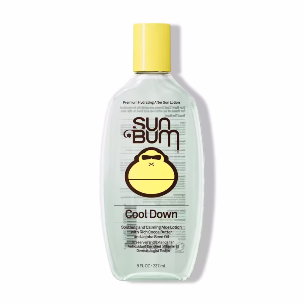Sun Bum Cool Down Aloe Vera Gel - Vegan After Sun Care to Soothe and Hydrate Sunburn - 8 oz