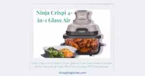 ninja crispi 4 in 1 glass air fryer review