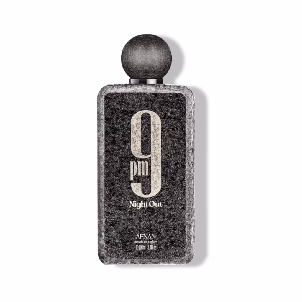 Afnan 9 PM Night Out Unisex Extrait de Parfum, 3.4 Fl. Oz