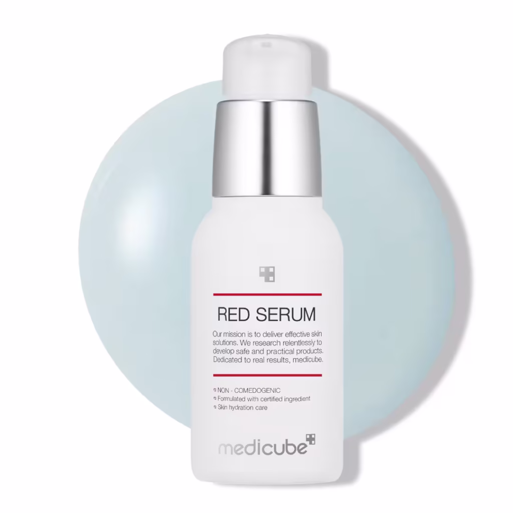 Medicube Red Serum 2.0 || Low-irritating formula for breakout-prone skin | Soothing and relieving | Formulated with BHA, Niacinamide & Adenosine | Non-comedogenic | Korean skincare (1.01fl.oz.)