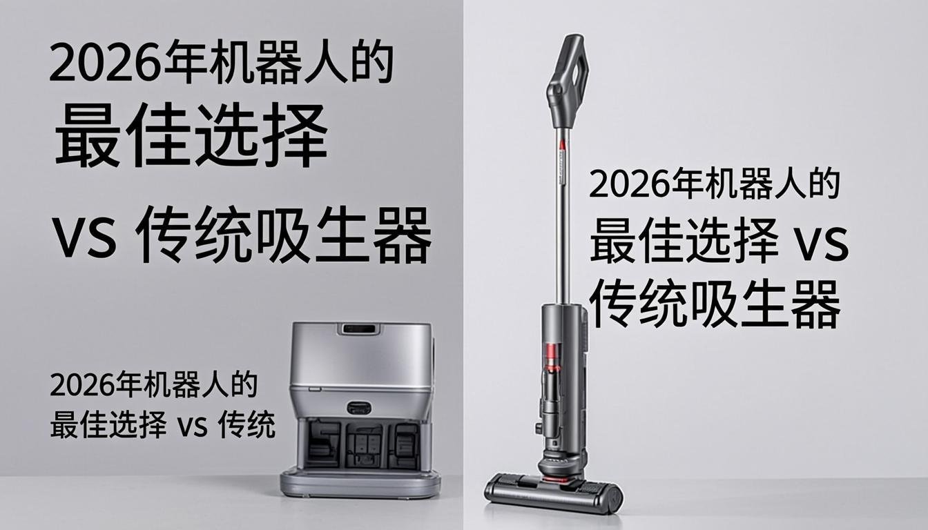 Comparison of robot vacuum and traditional vacuum cleaner for 2026.