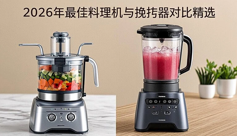 Best Food Processor vs Blender in 2026: Top 5 Picks for Your Kitchen