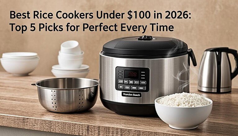 Best Rice Cookers Under $100 in 2026: Top 5 Picks for Perfect Every Time