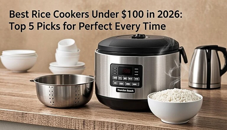 Best Rice Cookers Under $100 in 2026: Top 5 Picks for Perfect Every Time