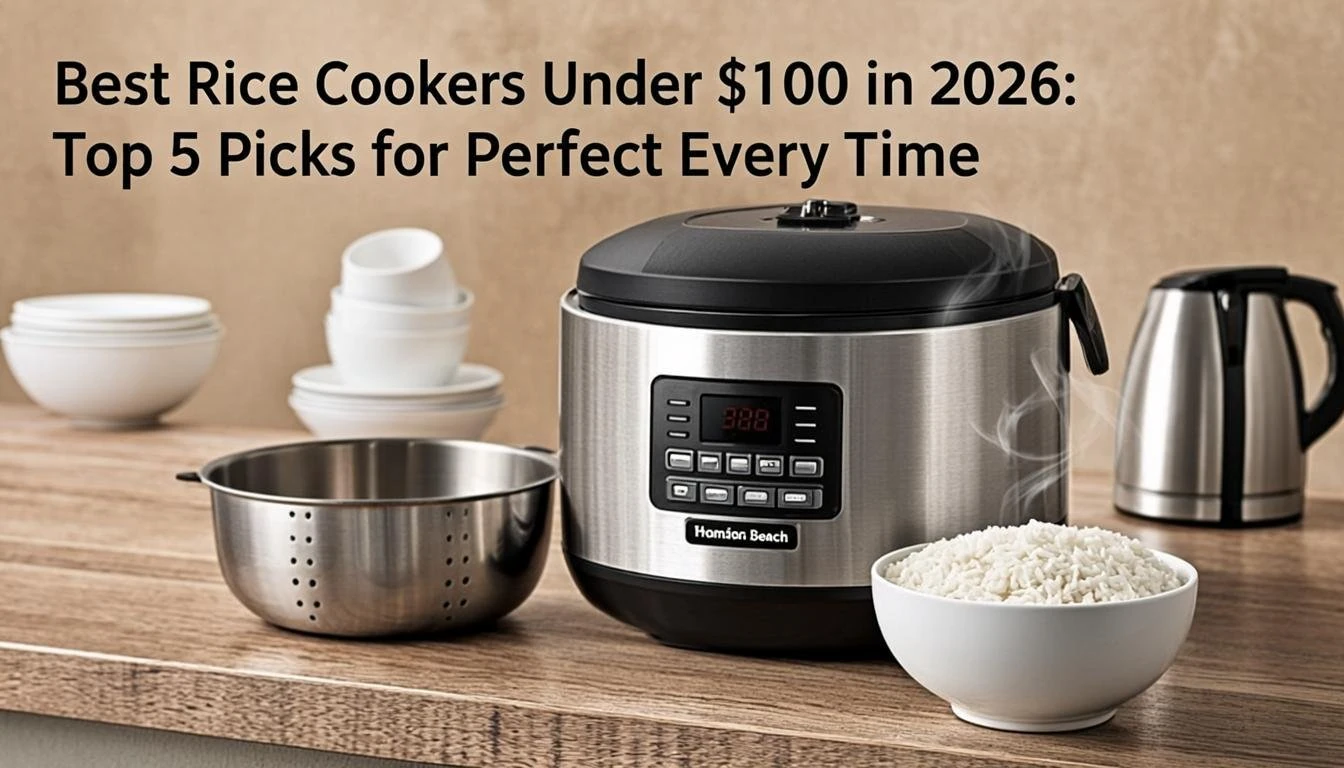 Best Rice Cookers Under $100 in 2026: Top 5 Picks for Perfect Every Time