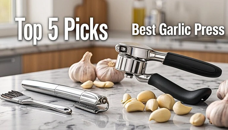 Best Garlic Press for Mincing Efficiency in 2026: Top 5 Picks for Perfect Garlic