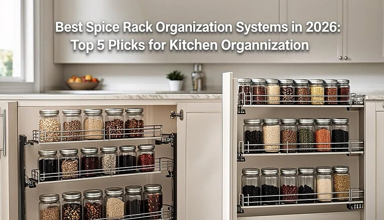 Best Spice Rack Organization Systems in 2026: Top 5 Picks for Kitchen Organization