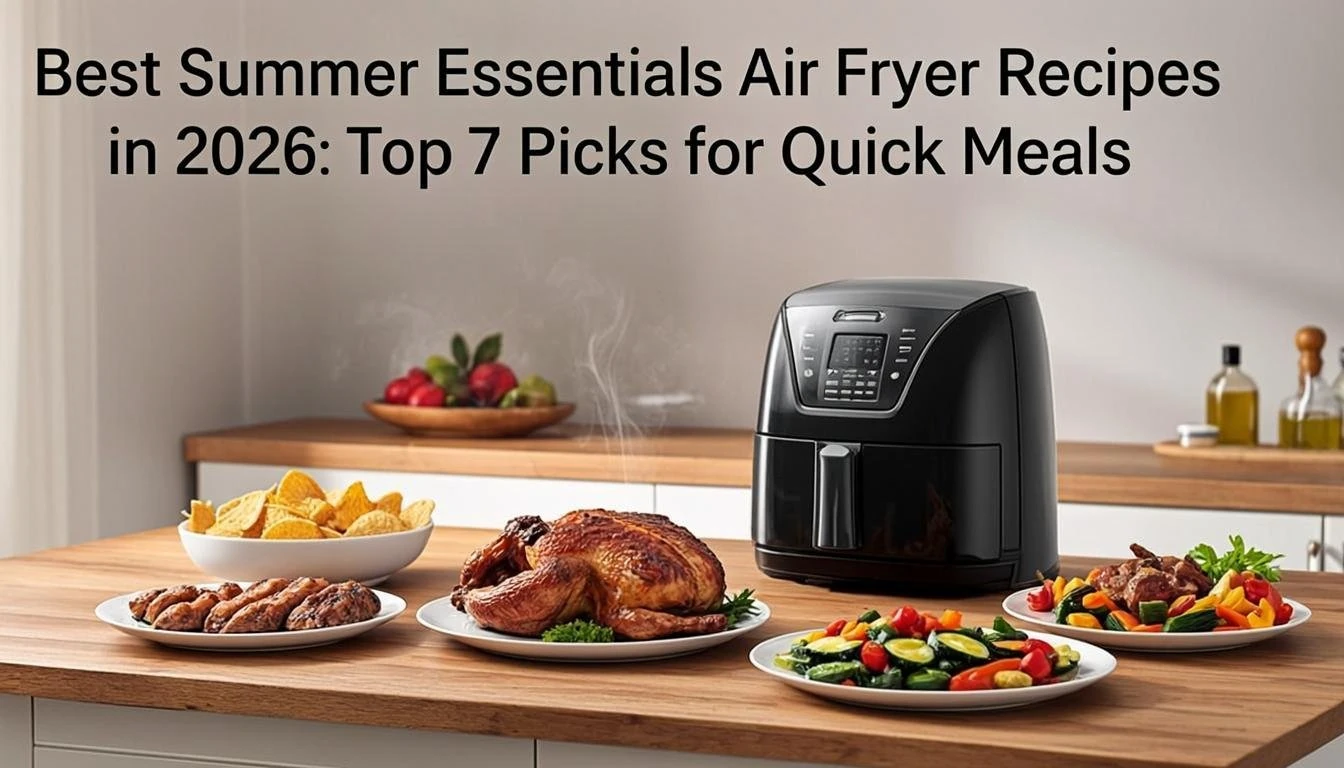 Best Summer Essentials Air Fryer Recipes in 2026: Top 7 Picks for Quick Meals
