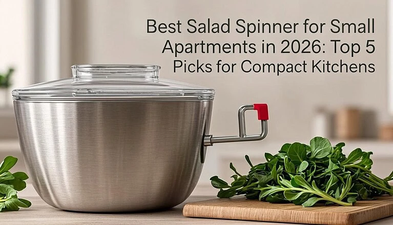 Best Salad Spinner for Small Apartments in 2026: Top 5 Picks for Compact Kitchens