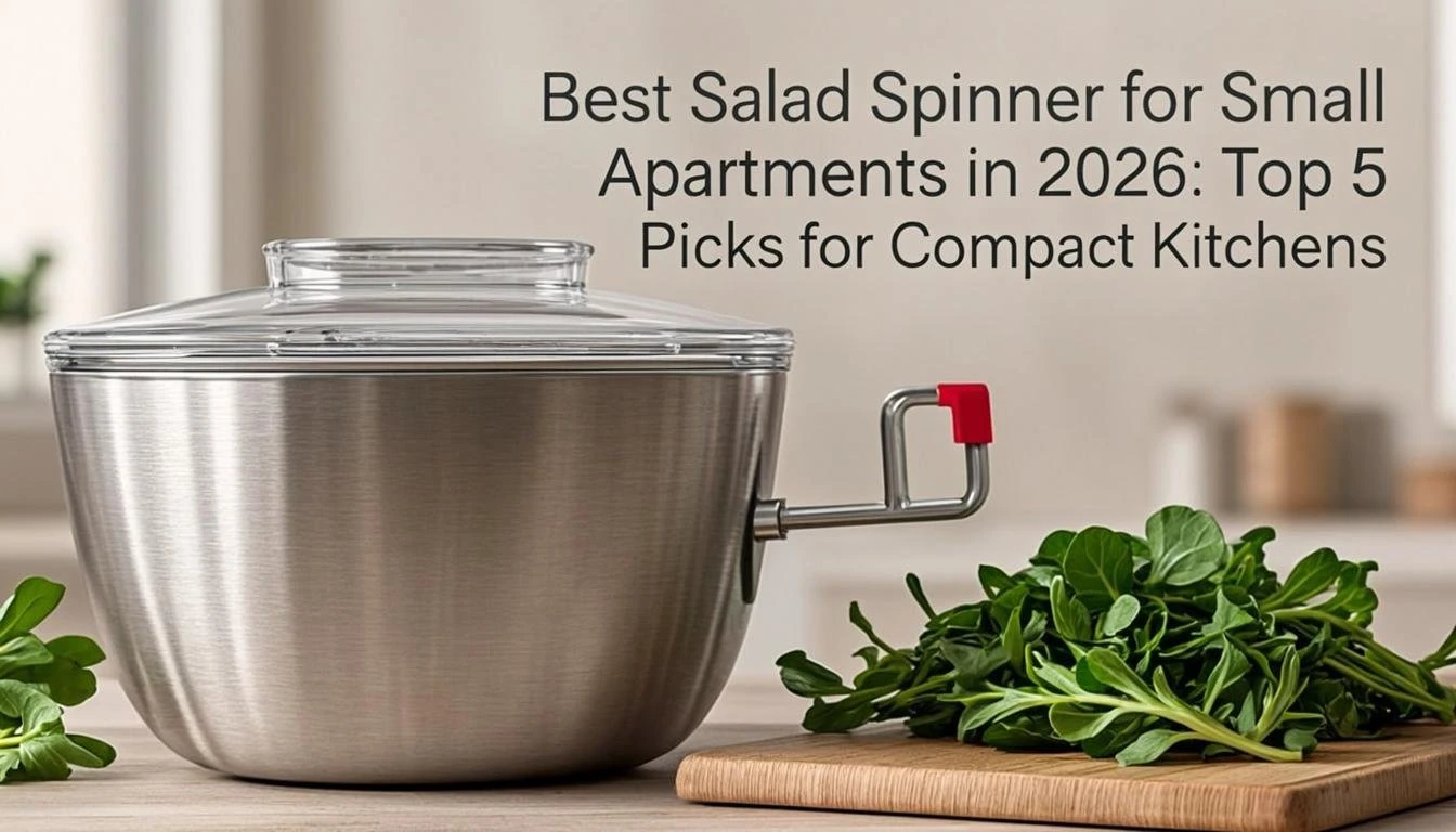 Best Salad Spinner for Small Apartments in 2026: Top 5 Picks for Compact Kitchens