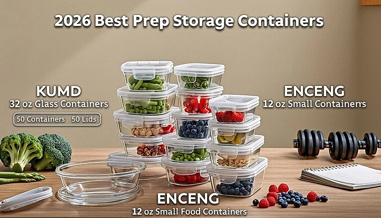 Best Food Storage Containers for Meal Prep Under $75 in 2026: Top 5 Picks