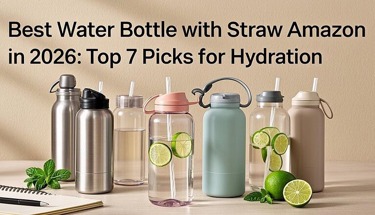 Best Water Bottle with Straw Amazon in 2026: Top 7 Picks for Hydration