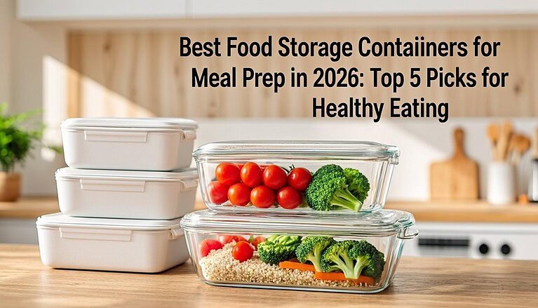 Best Food Storage Containers for Meal Prep in 2026: Top 5 Picks for Healthy Eating
