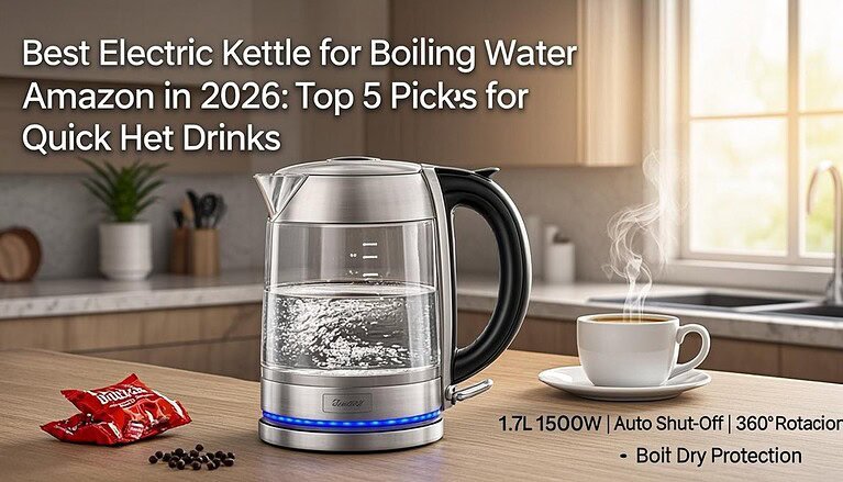 Best Electric Kettle for Boiling Water Amazon in 2026: Top 5 Picks for Quick Hot Drinks