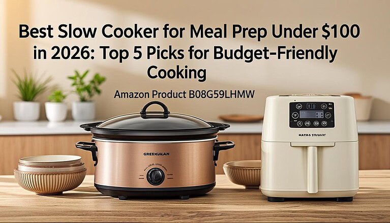Best Slow Cooker for Meal Prep Under $100 in 2026: Top 5 Picks for Budget-Friendly Cooking