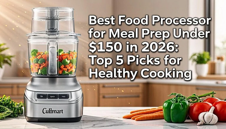 Best Food Processor for Meal Prep Under $150 in 2026: Top 5 Picks for Healthy Cooking