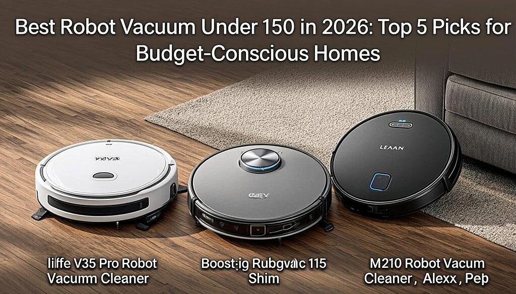 Best Robot Vacuum Under 150 in 2026: Top 5 Picks for Budget-Conscious Homes
