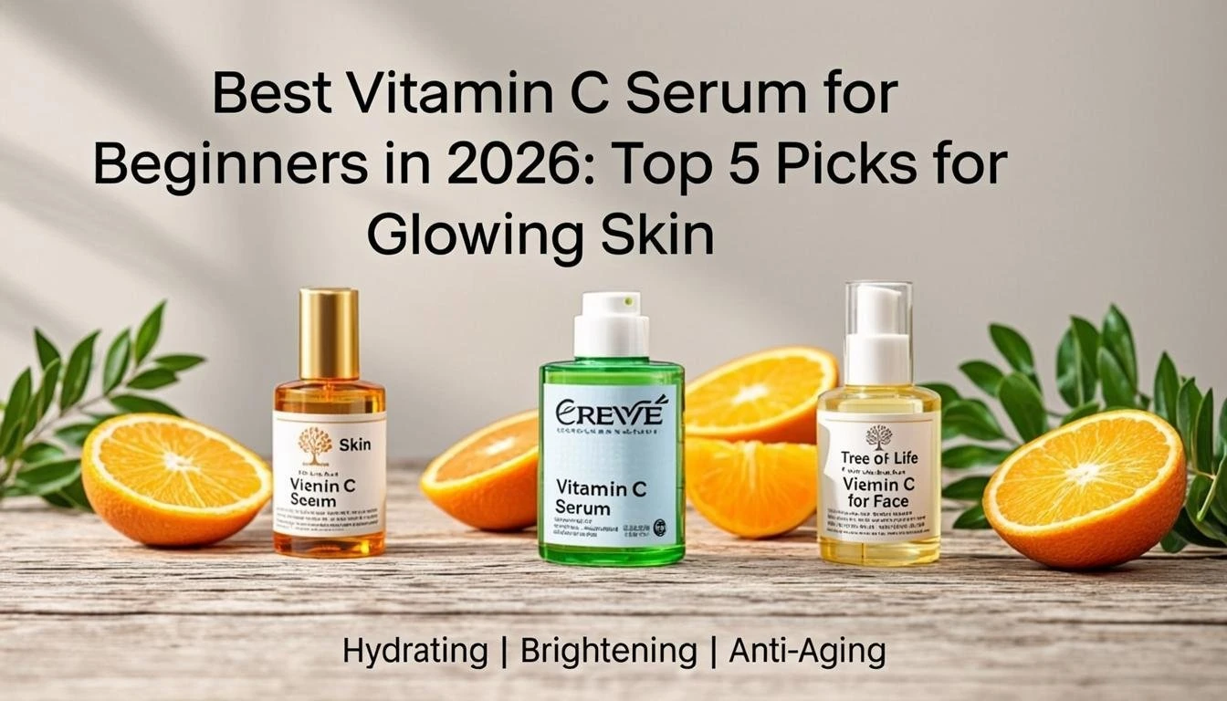 Best Vitamin C Serum for Beginners in 2026: Top 5 Picks for Glowing Skin