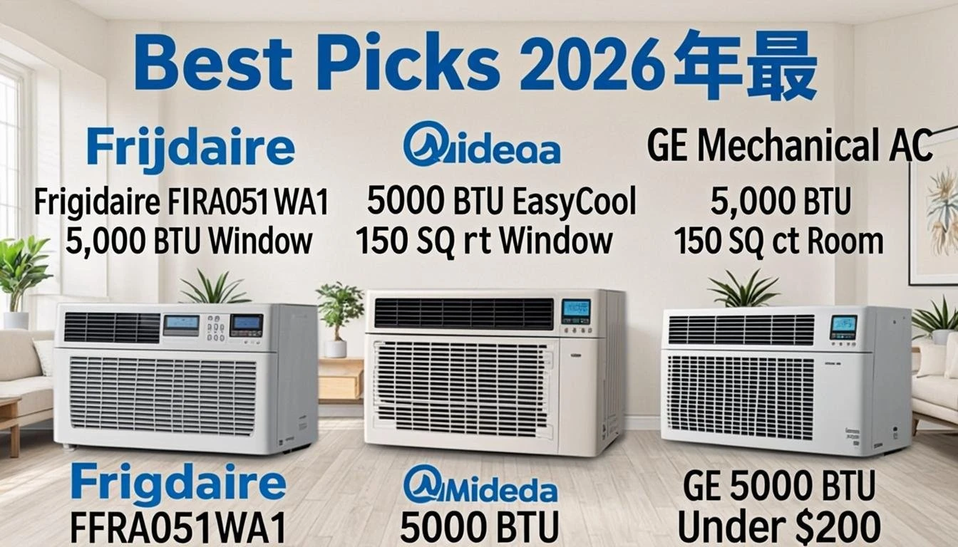 Best Window AC Units for Small Bedroom Under $200 in 2026: Top 5 Picks for Cool Comfort
