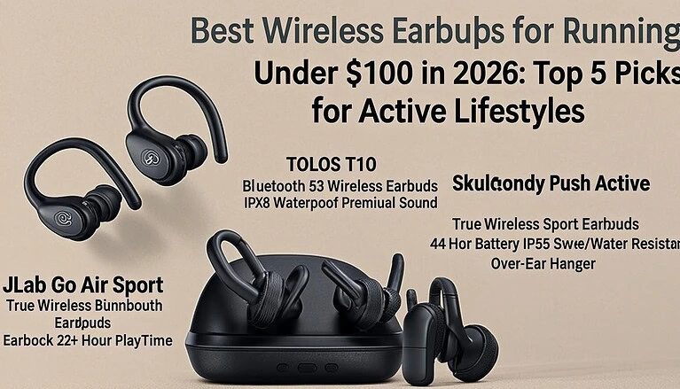 Best Wireless Earbuds for Running Under $100 in 2026: Top 5 Picks for Active Lifestyles