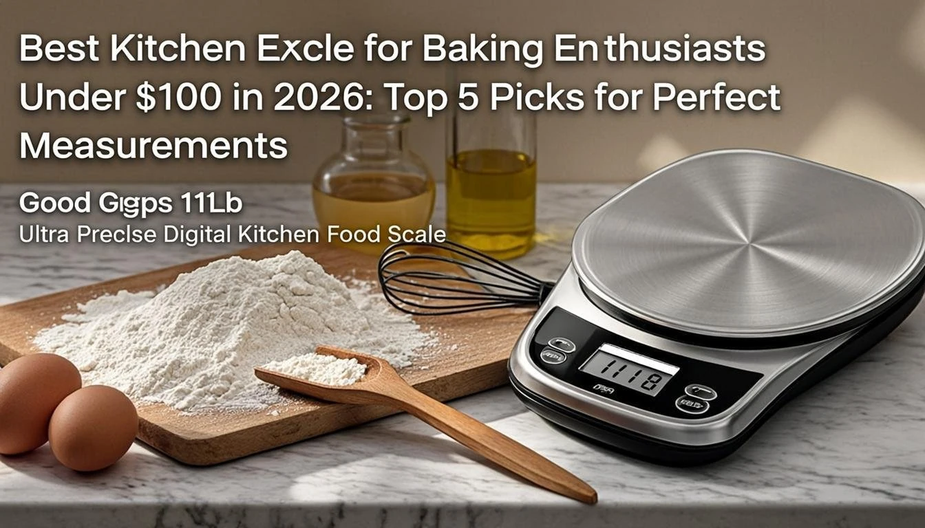 Best Kitchen Scale for Baking Enthusiasts Under $100 in 2026: Top 5 Picks for Perfect Measurements