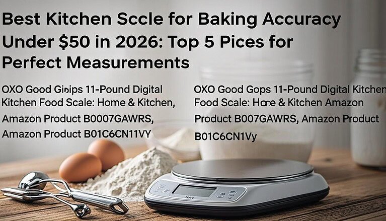 Best Kitchen Scale for Baking Accuracy Under $50 in 2026: Top 5 Picks for Perfect Measurements