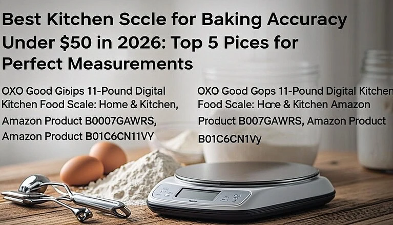 Best Kitchen Scale for Baking Accuracy Under $50 in 2026: Top 5 Picks for Perfect Measurements