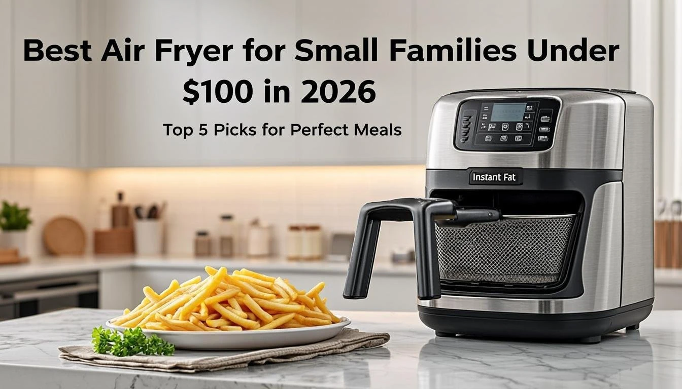 Best Air Fryer for Small Families Under $100 in 2026: Top 5 Picks for Perfect Meals