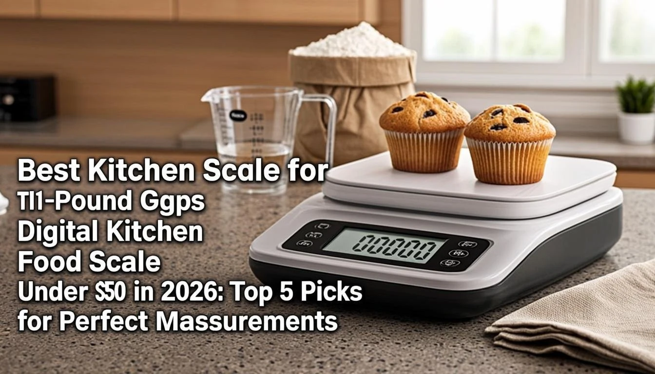 Best Kitchen Scale for Baking Accuracy Under $50 in 2026: Top 5 Picks for Perfect Measurements