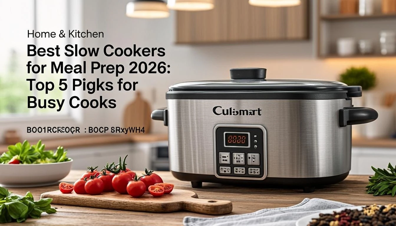 Best Slow Cookers for Meal Prep in 2026: Top 5 Picks for Busy Cooks
