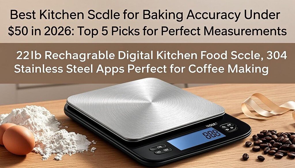 Best Kitchen Scale for Baking Accuracy Under $50 in 2026: Top 5 Picks for Perfect Measurements