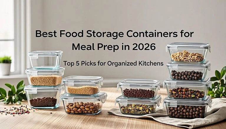 Best Food Storage Containers for Meal Prep in 2026: Top 5 Picks for Organized Kitchens