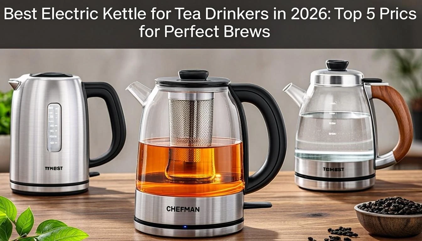 Best Electric Kettle for Tea Drinkers in 2026: Top 5 Picks for Perfect Brews