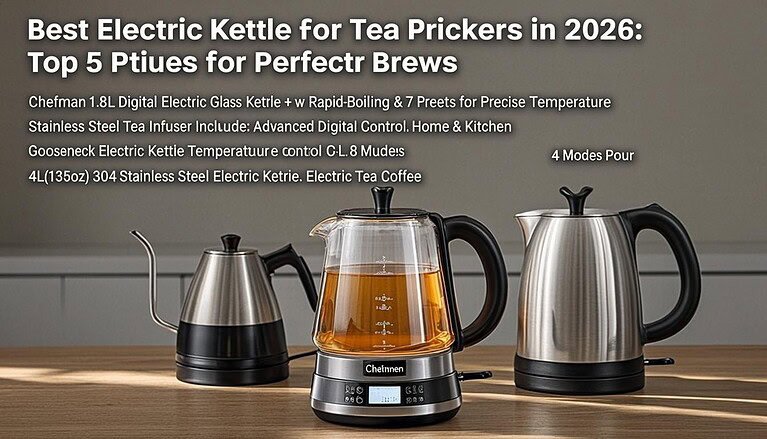 Best Electric Kettle for Tea Drinkers in 2026: Top 5 Picks for Perfect Brews