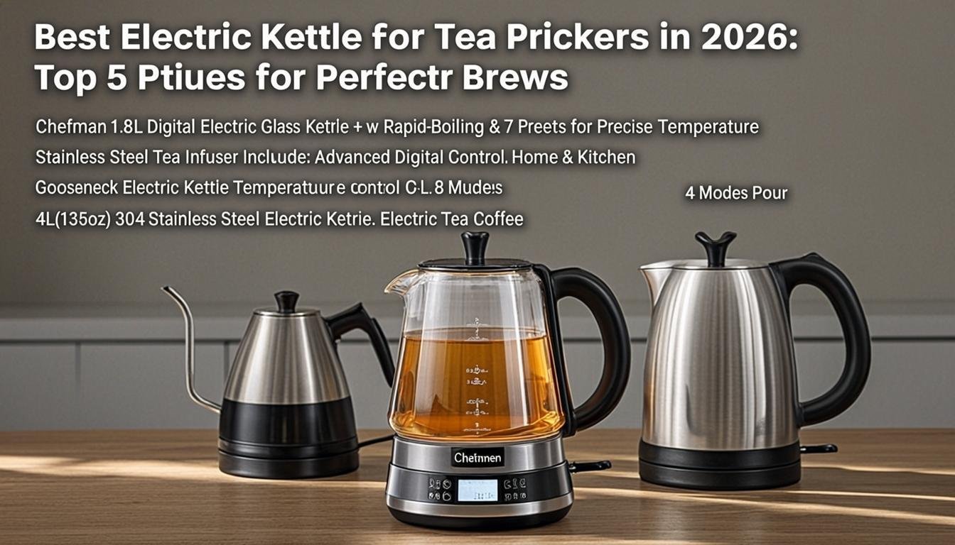 Best Electric Kettle for Tea Drinkers in 2026: Top 5 Picks for Perfect Brews