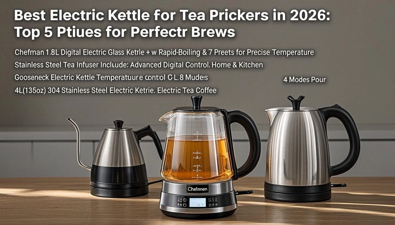 Best Electric Kettle for Tea Drinkers in 2026: Top 5 Picks for Perfect Brews