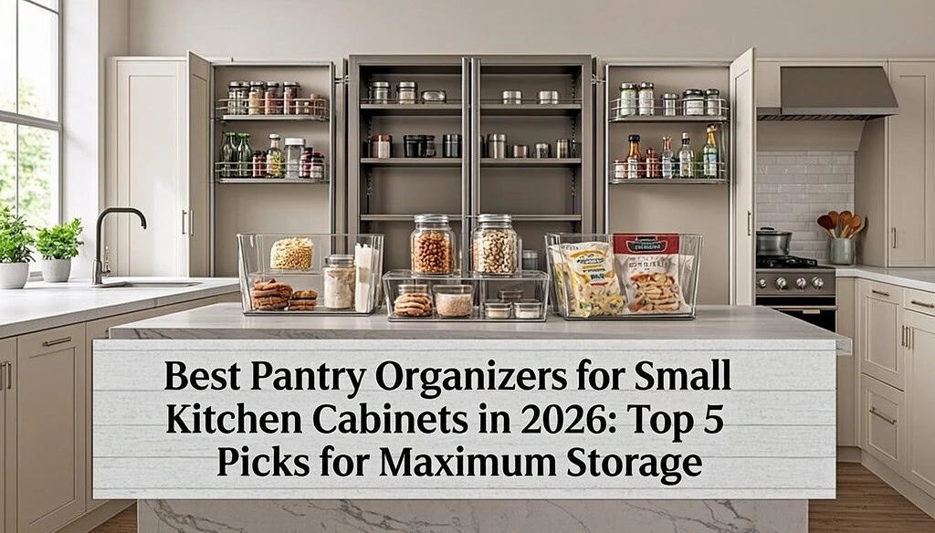 Best Pantry Organizers for Small Kitchen Cabinets in 2026: Top 5 Picks for Maximum Storage