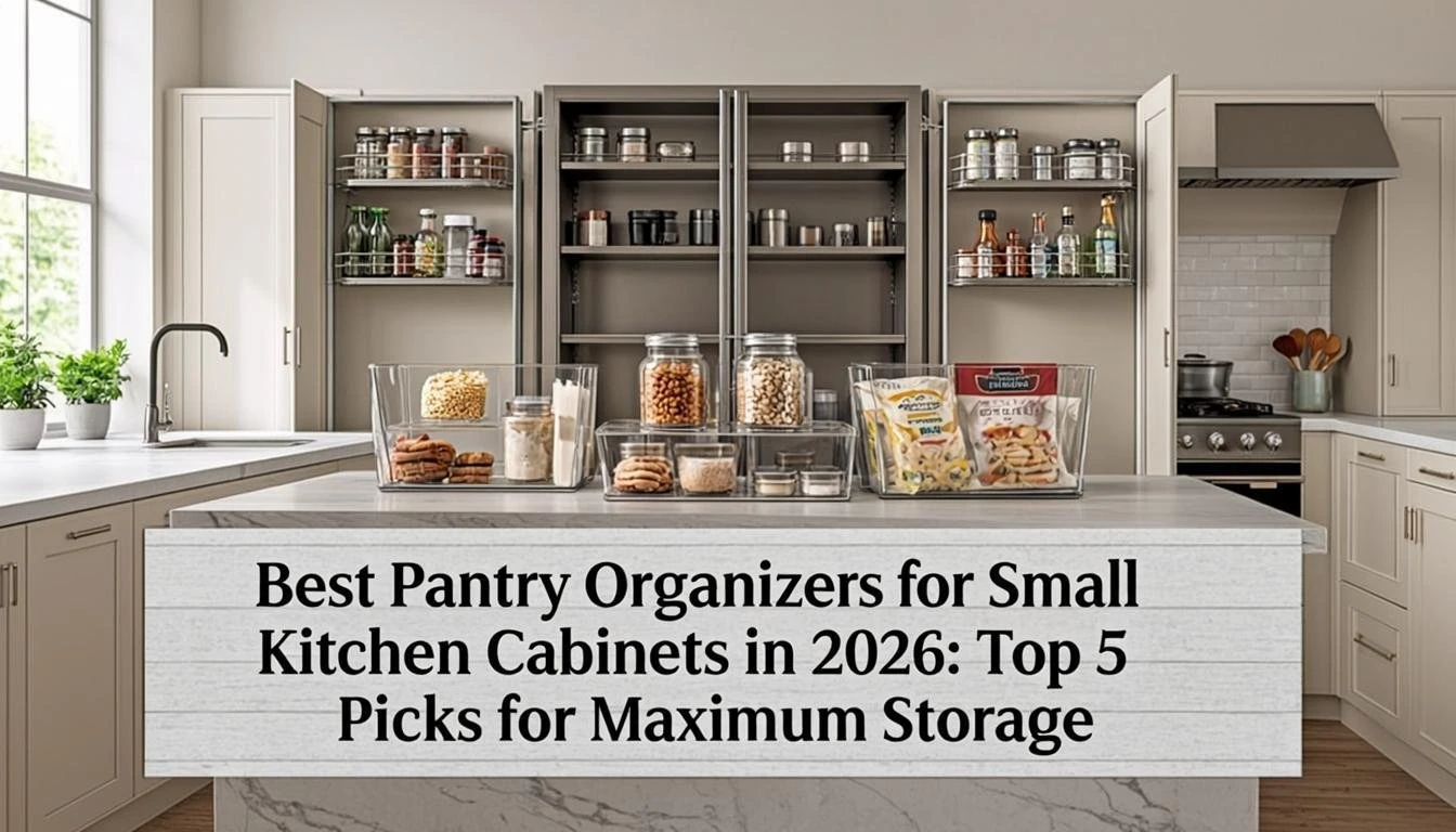 Best Pantry Organizers for Small Kitchen Cabinets in 2026: Top 5 Picks for Maximum Storage