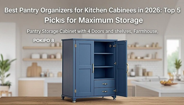 Best Pantry Organizers for Kitchen Cabinets in 2026: Top 5 Picks for Maximum Storage