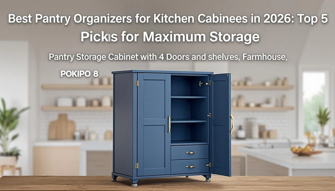 Best Pantry Organizers for Kitchen Cabinets in 2026: Top 5 Picks for Maximum Storage
