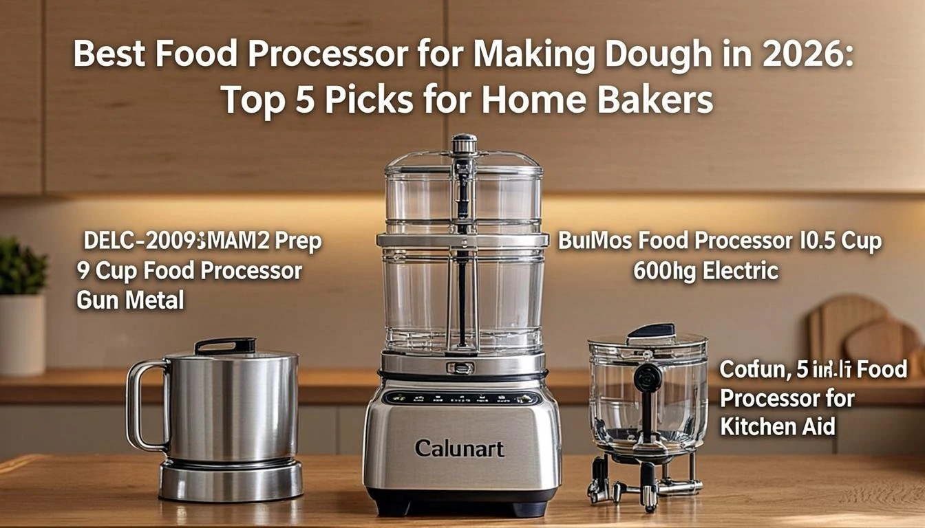 Best Food Processor for Making Dough in 2026: Top 5 Picks for Home Bakers