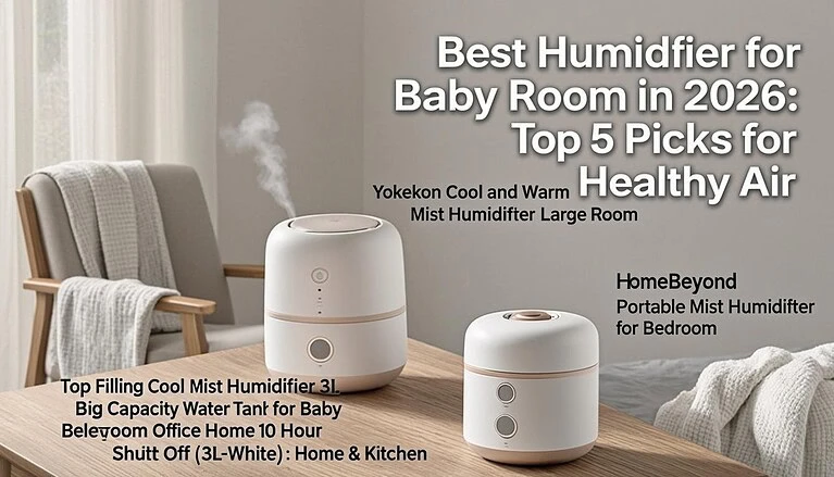 Best Humidifier for Baby Room in 2026: Top 5 Picks for Healthy Air